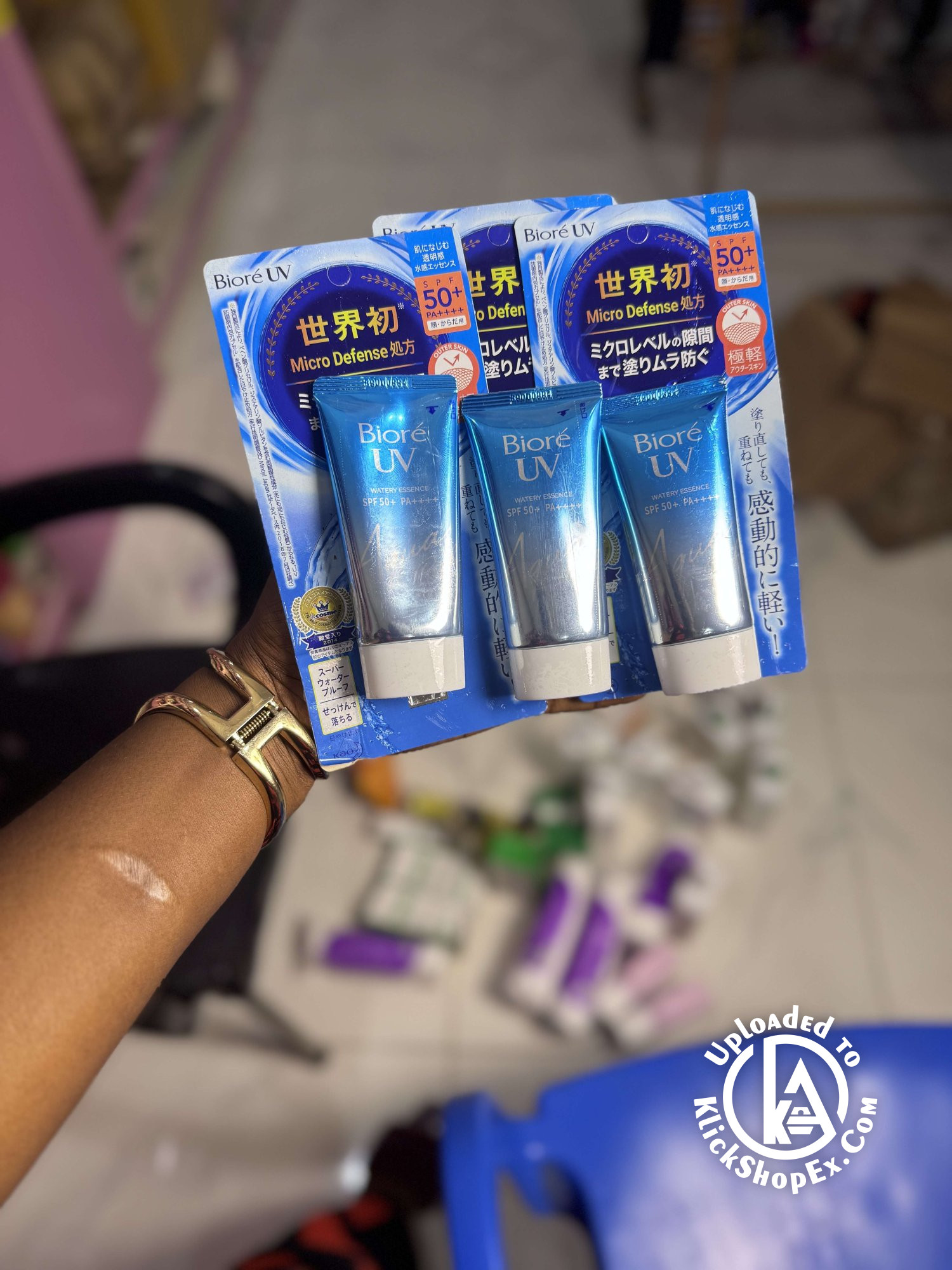 Biore UV sunscreen  - Products Photo